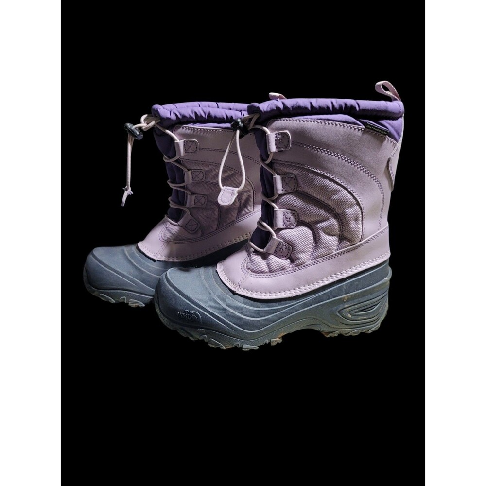The North Face Snow Bots Kids Alpenglow IV Size 4 Purple Girls